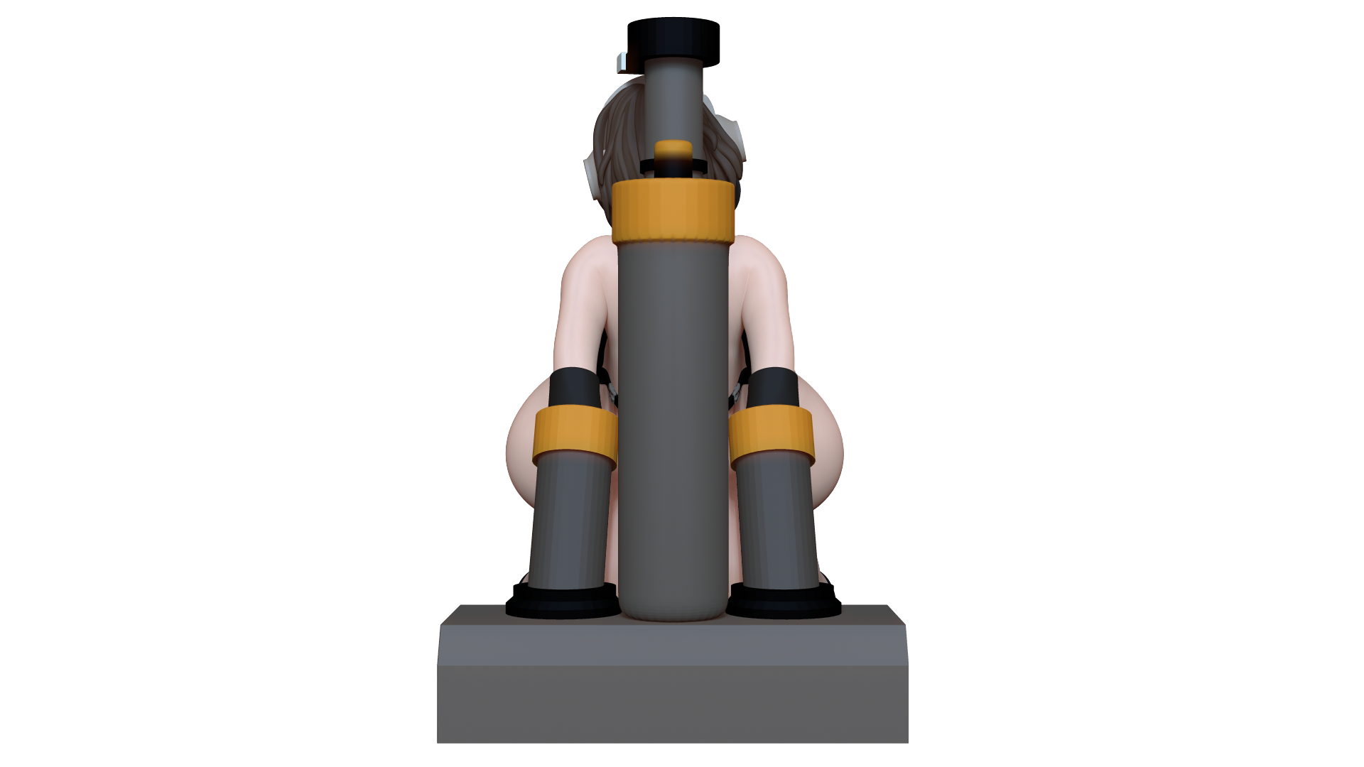 3D Fan art - Ada Wong Experiment T-1069